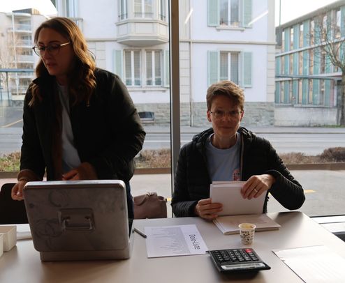 Hier wird das Geld liegen gelassen......