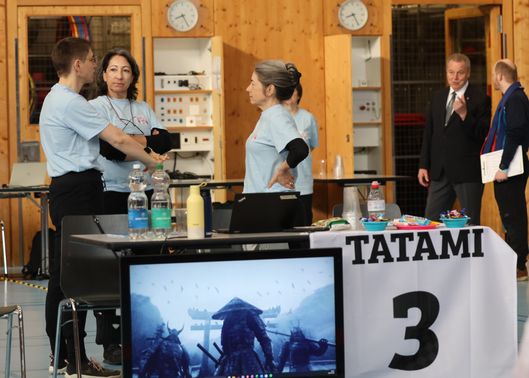 Der Wettkampf kann beginnen