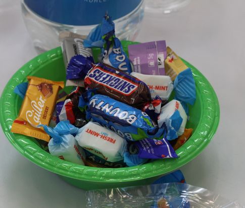 Tischverpflegung ist auch bereit