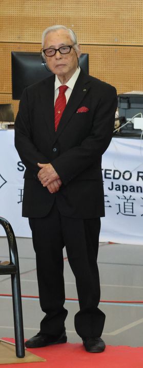 Sensei Fujimura ist eigens aus Japan angereist