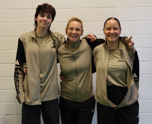 Am Ende des Tages glückliche und strahlende Gesichter