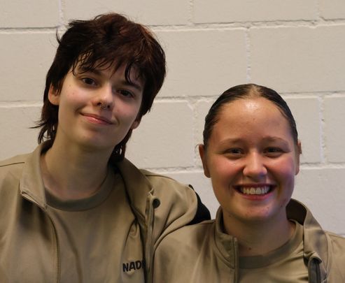 Stolz auf euch zwei....